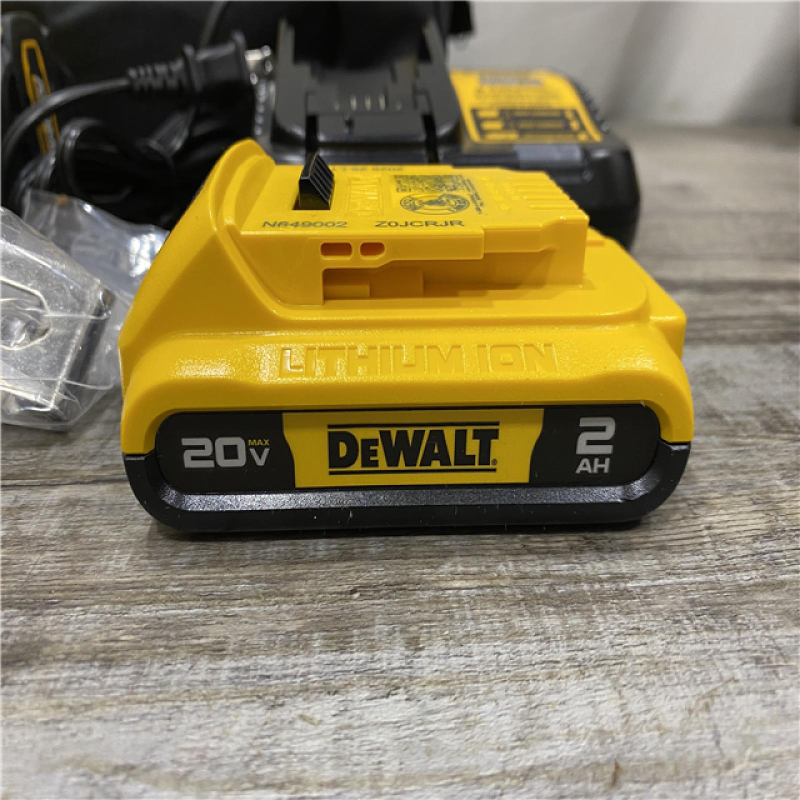 AS-IS DEWALT Atomic 20V Lithium-Ion Cordless Compact 1/2 in. Drill/Driver Kit