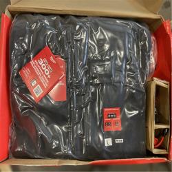 LIKE NEW! - Milwaukee Men's Large M12 12-Volt Lithium-Ion Cordless Tough Shell Black Heated Jacket with (1) 3.0 Ah Battery and Charger