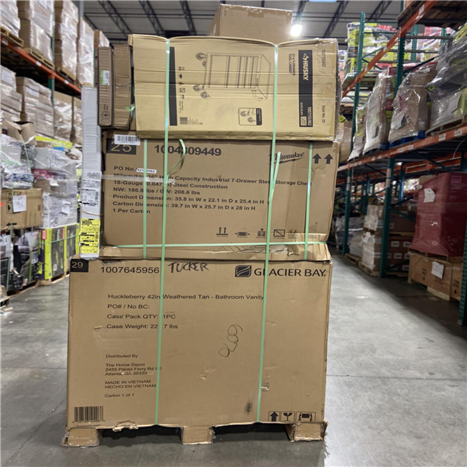DALLAS LOCATION - AS-IS HOME IMPROVEMENT PALLET