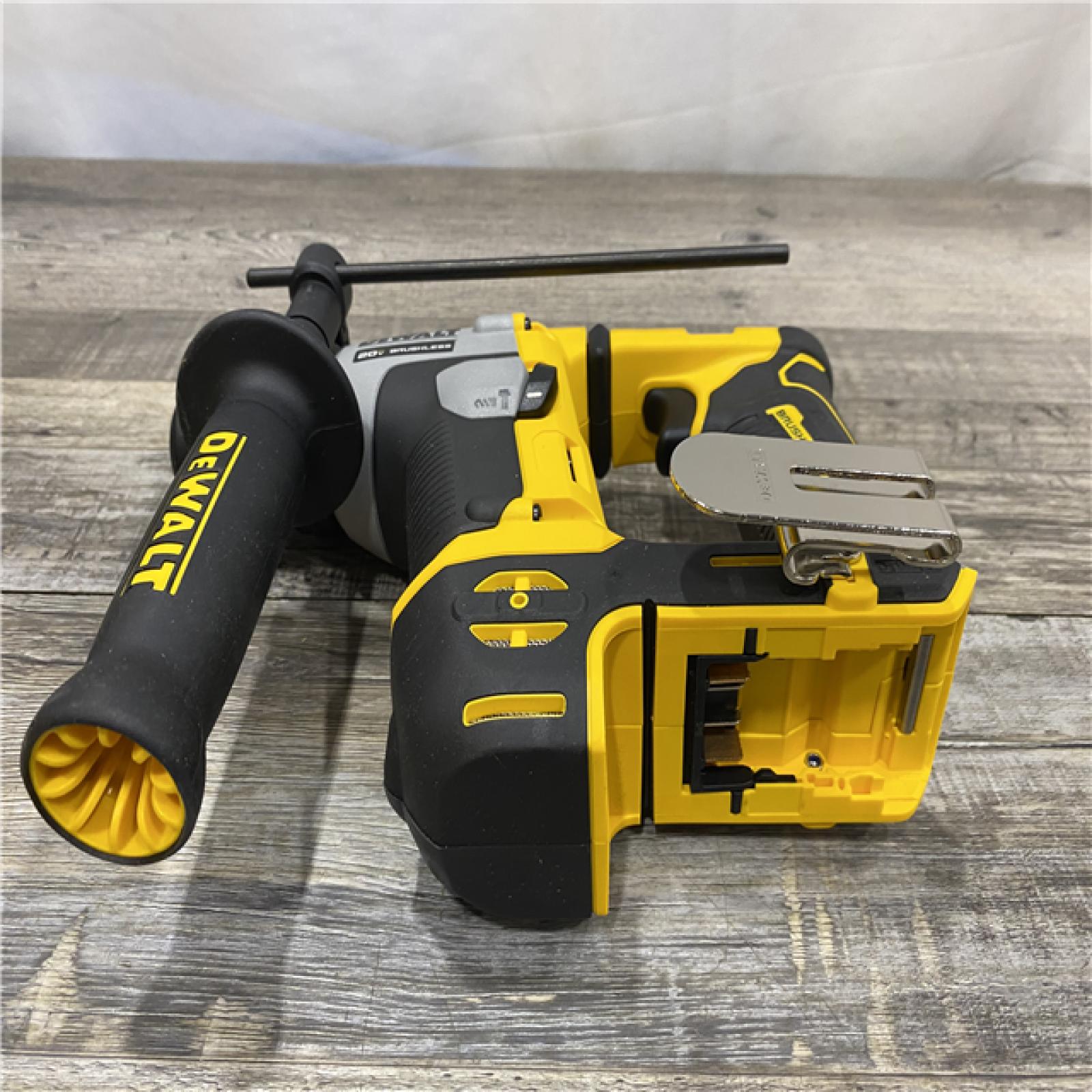 AS-IS DEWALT ATOMIC 20V MAX Cordless Brushless Ultra-Compact 5/8 in. SDS Plus Hammer Drill (Tool Only)