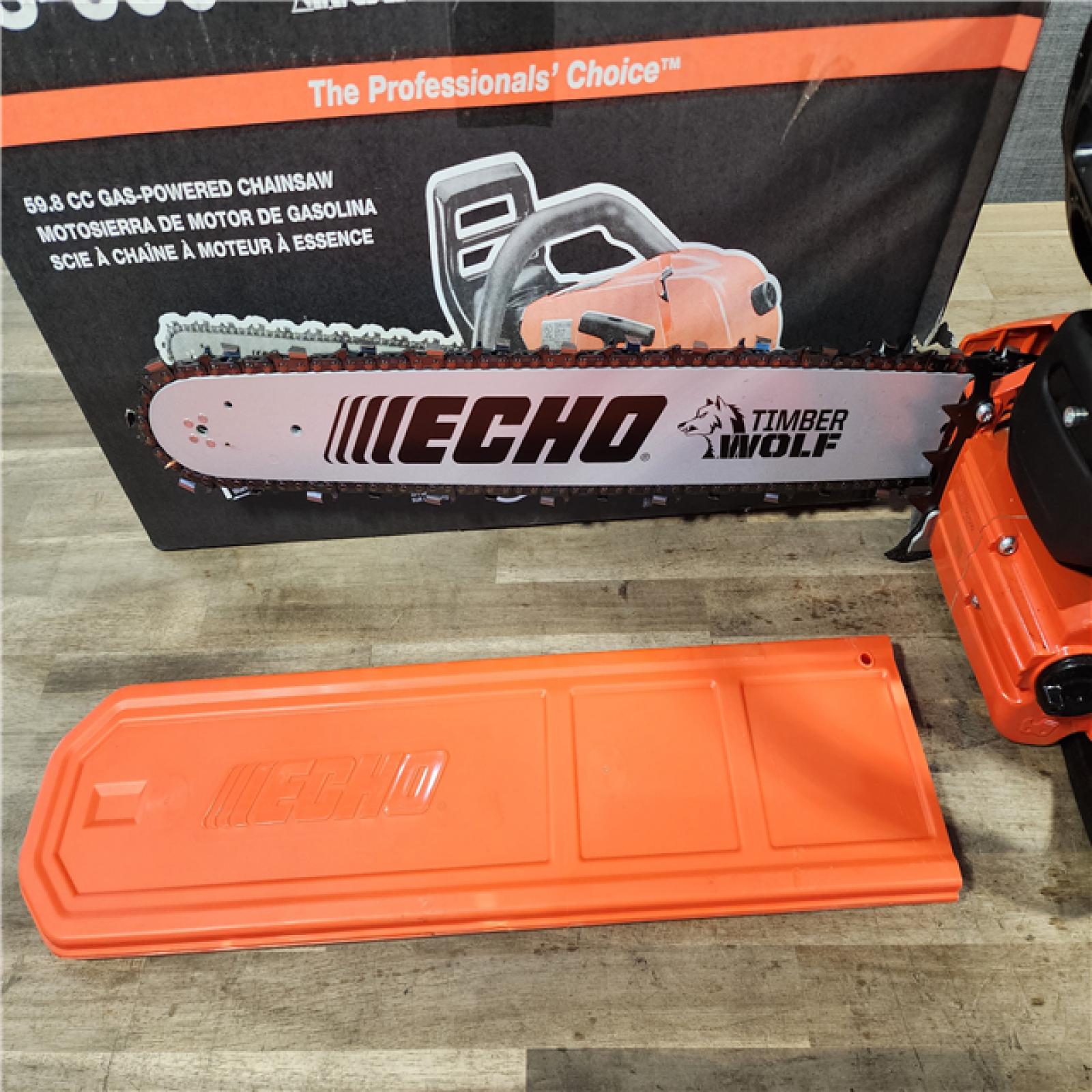 HOUSTON LOCATION - AS-IS ECHO 20 in. 59.8 Cc Gas 2-Stroke Rear Handle Chainsaw