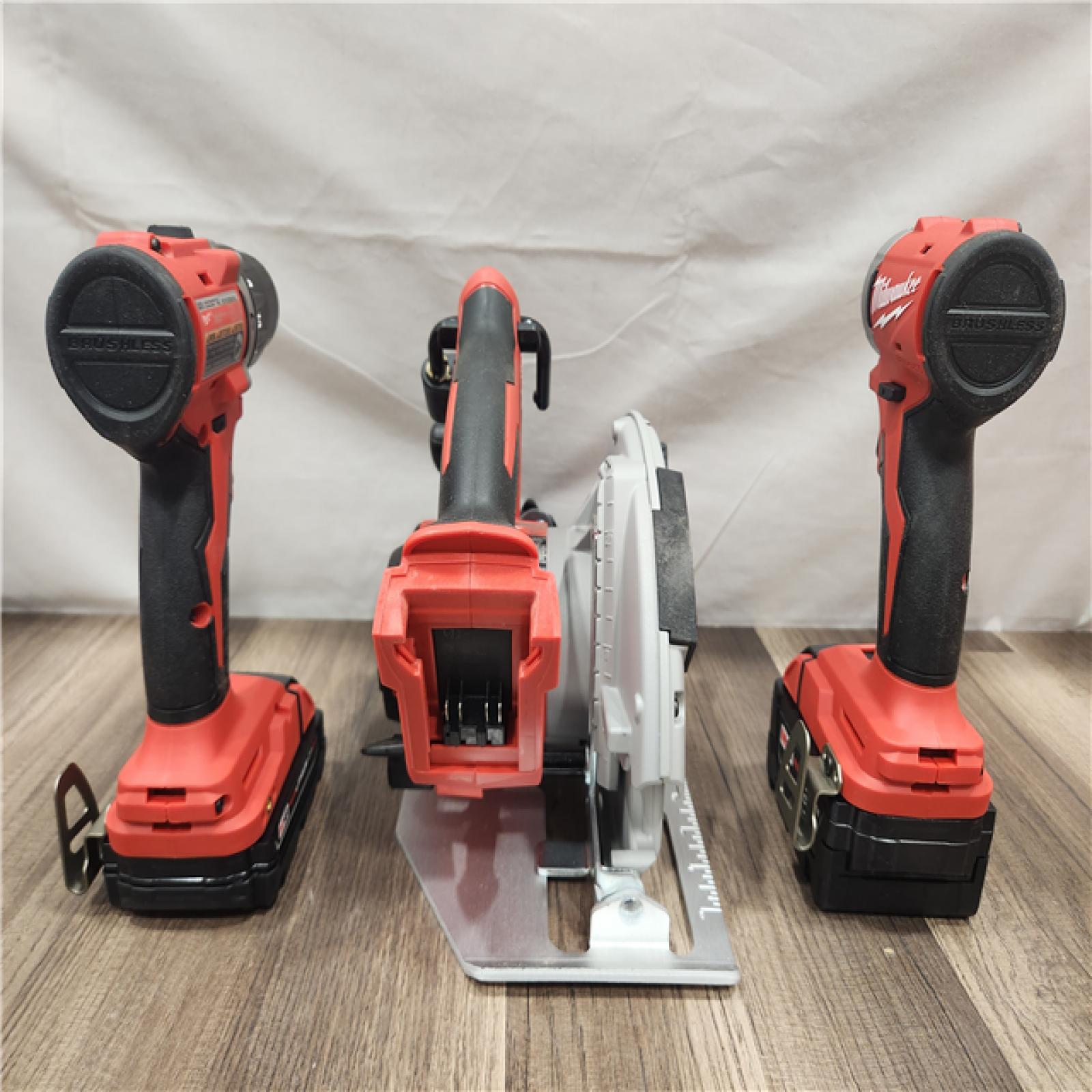 AS-IS- Milwaukee M18 4-Tool Combo Kit
