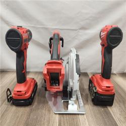 AS-IS- Milwaukee M18 4-Tool Combo Kit