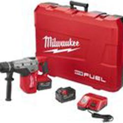 NEW - Milwaukee FUEL 18V Lithium-Ion Brushless Cordless 1-9/16 in. SDS-Max Rotary Hammer Kit