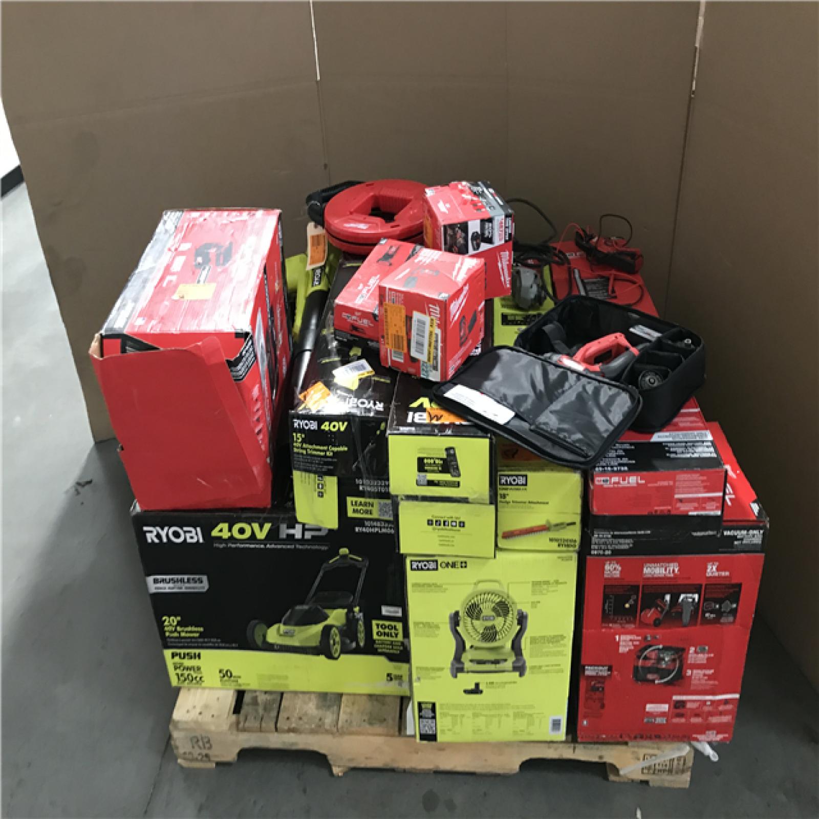 CALIFORNIA AS-IS TOOL PALLET