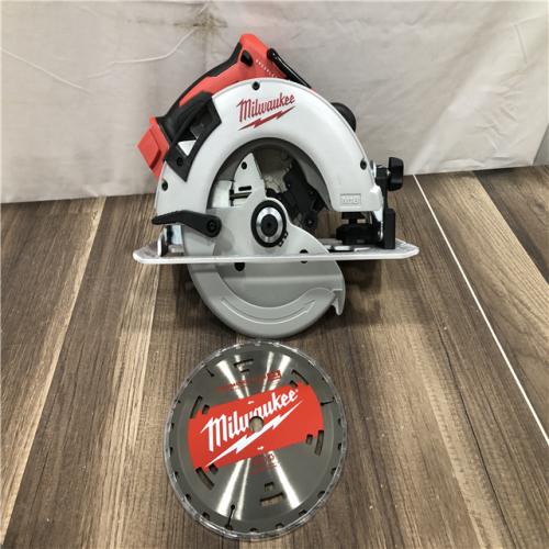 AS-IS Milwaukee 18V Lithium-Ion Brushless Cordless 7-1/4 in. Circular Saw (Tool-Only)