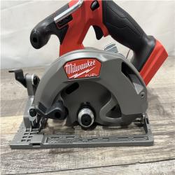 AS-IS Milwaukee FUEL 18V Lithium-Ion Brushless Cordless 6-1/2 in. Circular Saw (Tool-Only)