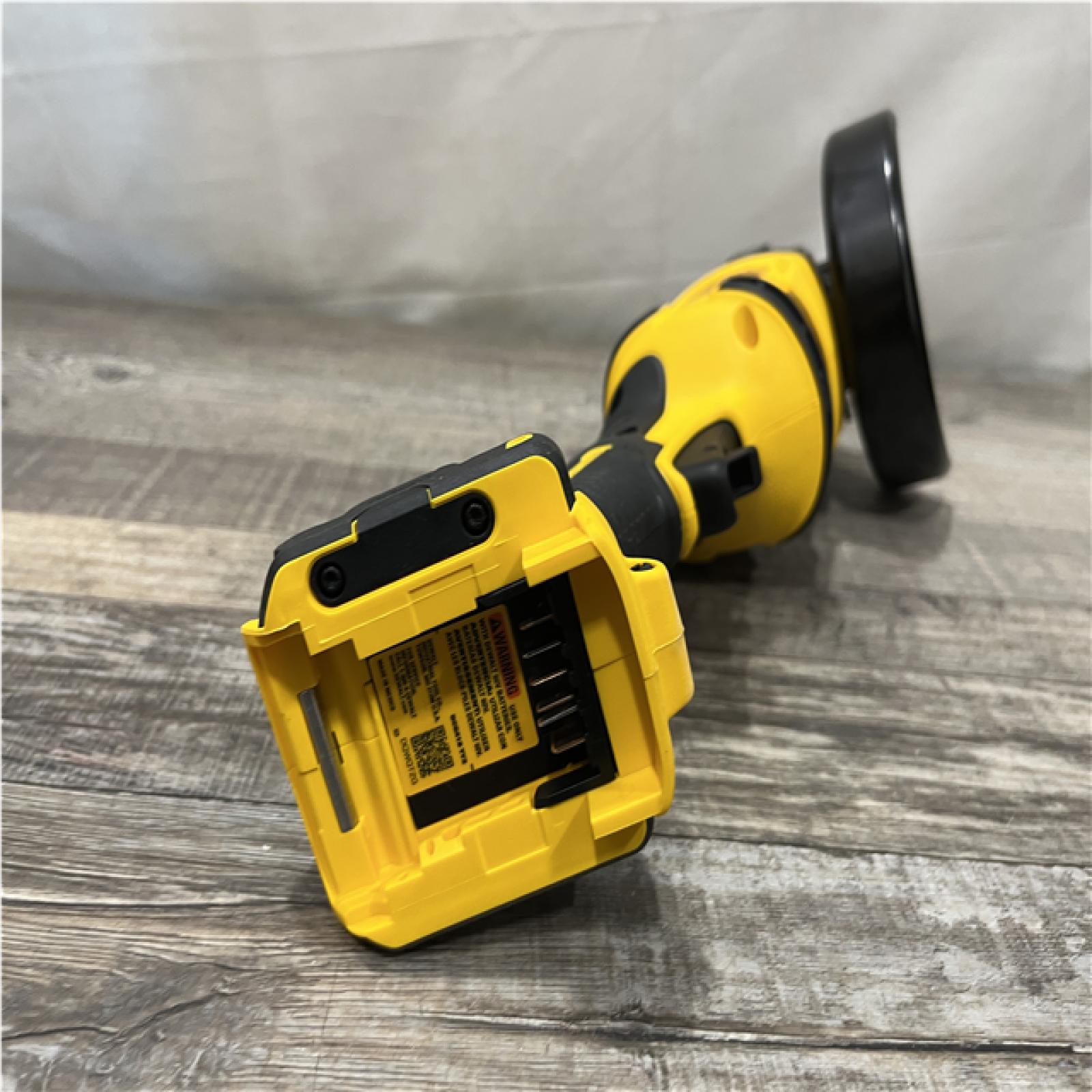 AS-IS DEWALT FLEXVOLT 60V MAX Cordless Brushless 4.5 in. to 6 in. Small Angle Grinder with Kickback Brake (Tool Only)
