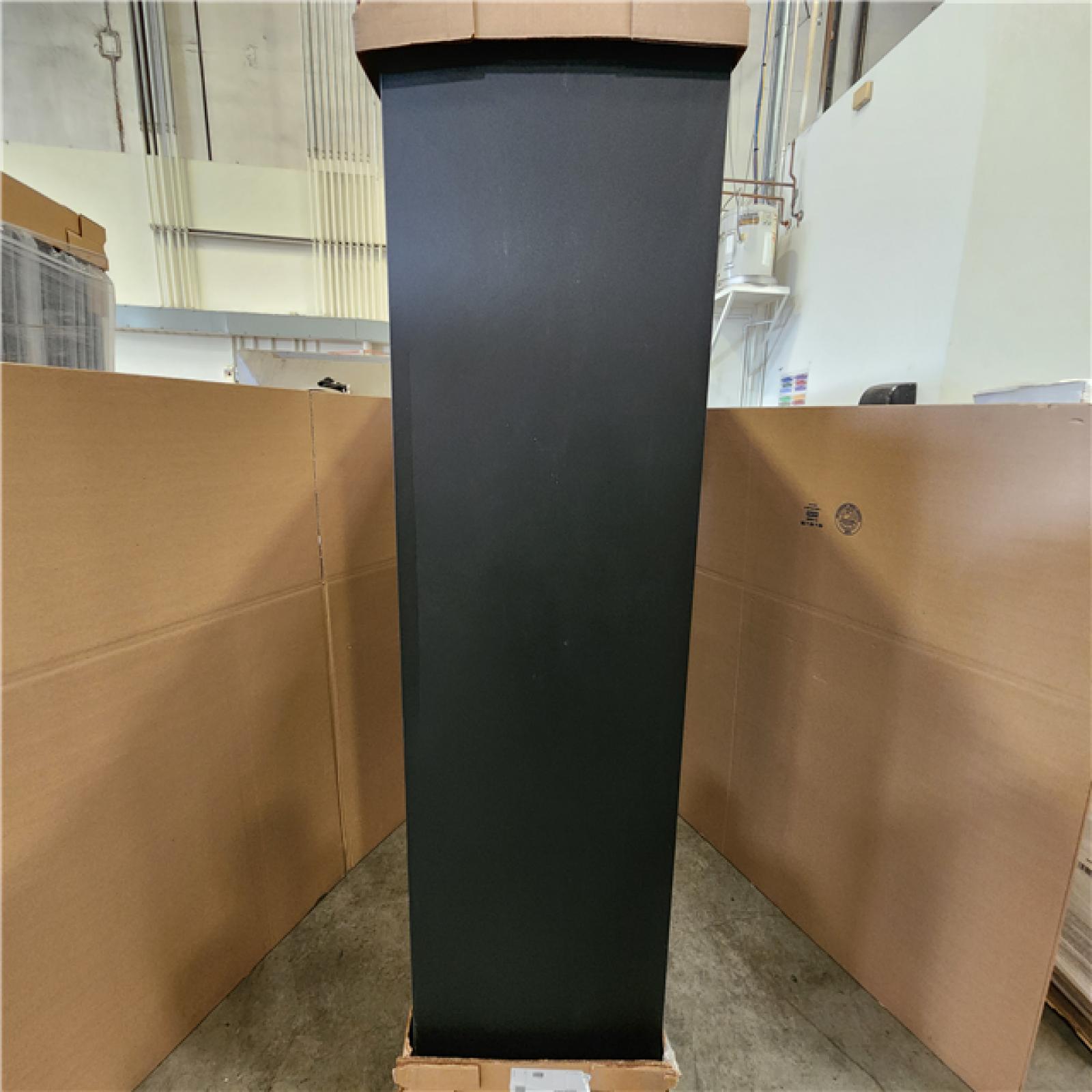 Phoenix NEW Sandusky Elite Series 46 in. W x 72 in. H x 24 in. D 22-Gauge 5-Shelf Steel Freestanding Garage Storage Cabinet in Black