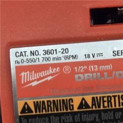 AS-IS Milwaukee 3601-22CT M18 18V Drill/Driver Kit