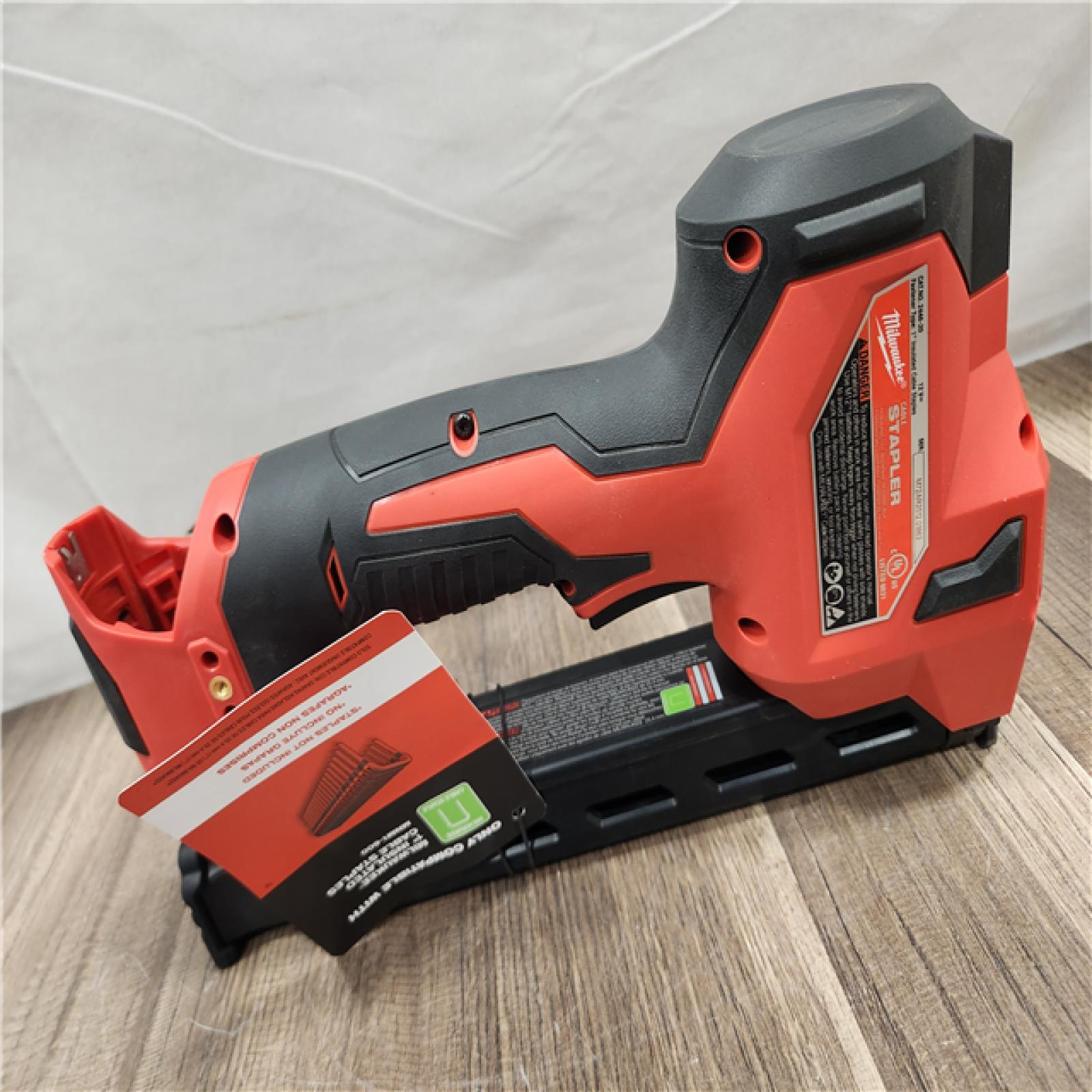 AS-IS- Milwaukee M12 Cable Stapler (TOOL ONLY)