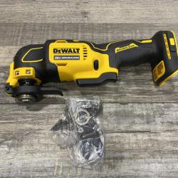 AS-IS DEWALT ATOMIC 20V MAX Cordless Brushless Oscillating Multi Tool (Tool Only)