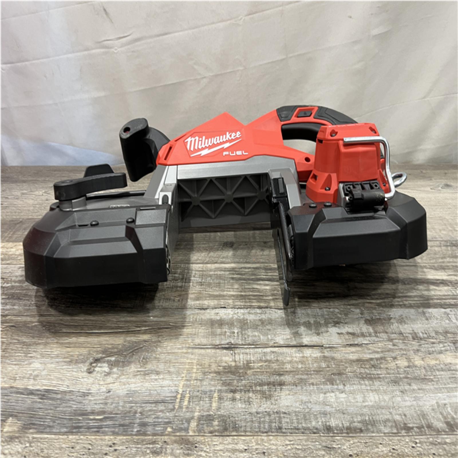 AS-IS Milwaukee FUEL 18V Lithium-Ion Brushless Cordless Deep Cut Band Saw (Tool-Only)