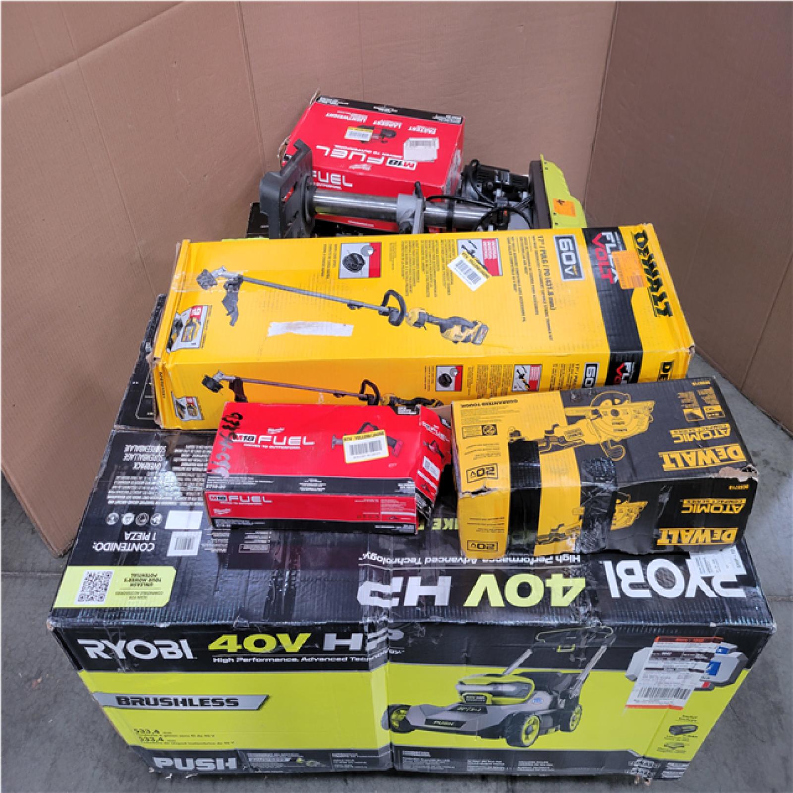 CALIFORNIA AS-IS TOOL PALLET