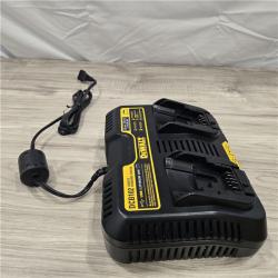 LIKE NEW! - DEWALT 12-Volt to 20-Volt MAX Lithium-Ion Dual Port Jobsite Fast Charging Station