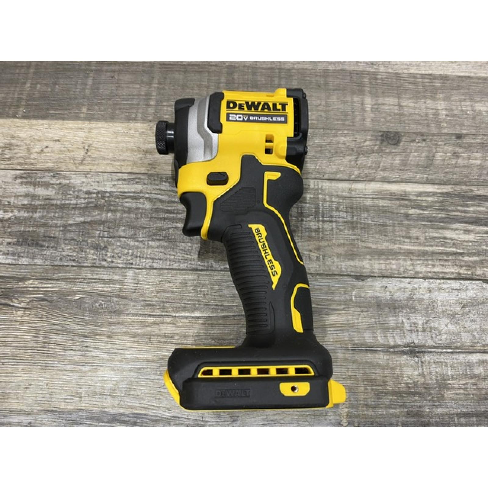 AS-IS DEWALT ATOMIC 20V MAX Lithium-Ion Cordless 1/4 in. Brushless Impact Driver Kit