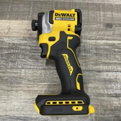 AS-IS DEWALT ATOMIC 20V MAX Lithium-Ion Cordless 1/4 in. Brushless Impact Driver Kit
