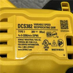 AS-IS DEWALT 20V MAX Cordless Brushless Reciprocating Saw (Tool Only)