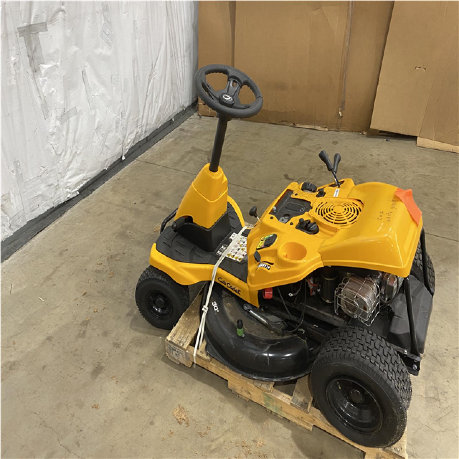 Houston Location - AS-IS Outdoor Power Equipment CUB CADET 30 INCH SIT DOWN MOWER