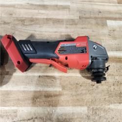 HOUSTON LOCATION - AS - IS Milwaukee FUEL 18V Lithium-Ion Brushless Cordless 4-1/2 in./5 in. Grinder w/Paddle Switch (Tool-Only)