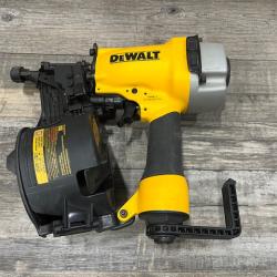AS-IS DEWALT Pneumatic 15-Degree Coil Corded Siding Nailer