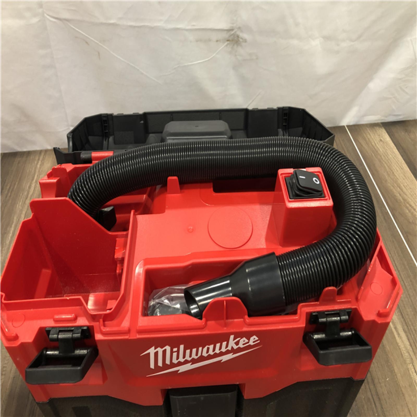 AS-IS Milwaukee 18-Volt 2 Gal. Lithium-Ion Cordless Wet/Dry Vacuum (Vacuum-Only)