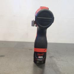 AS-IS- Milwaukee Tool M12 3/8 in. Brushless Cordless Drill/Driver Kit (Battery & Charger)