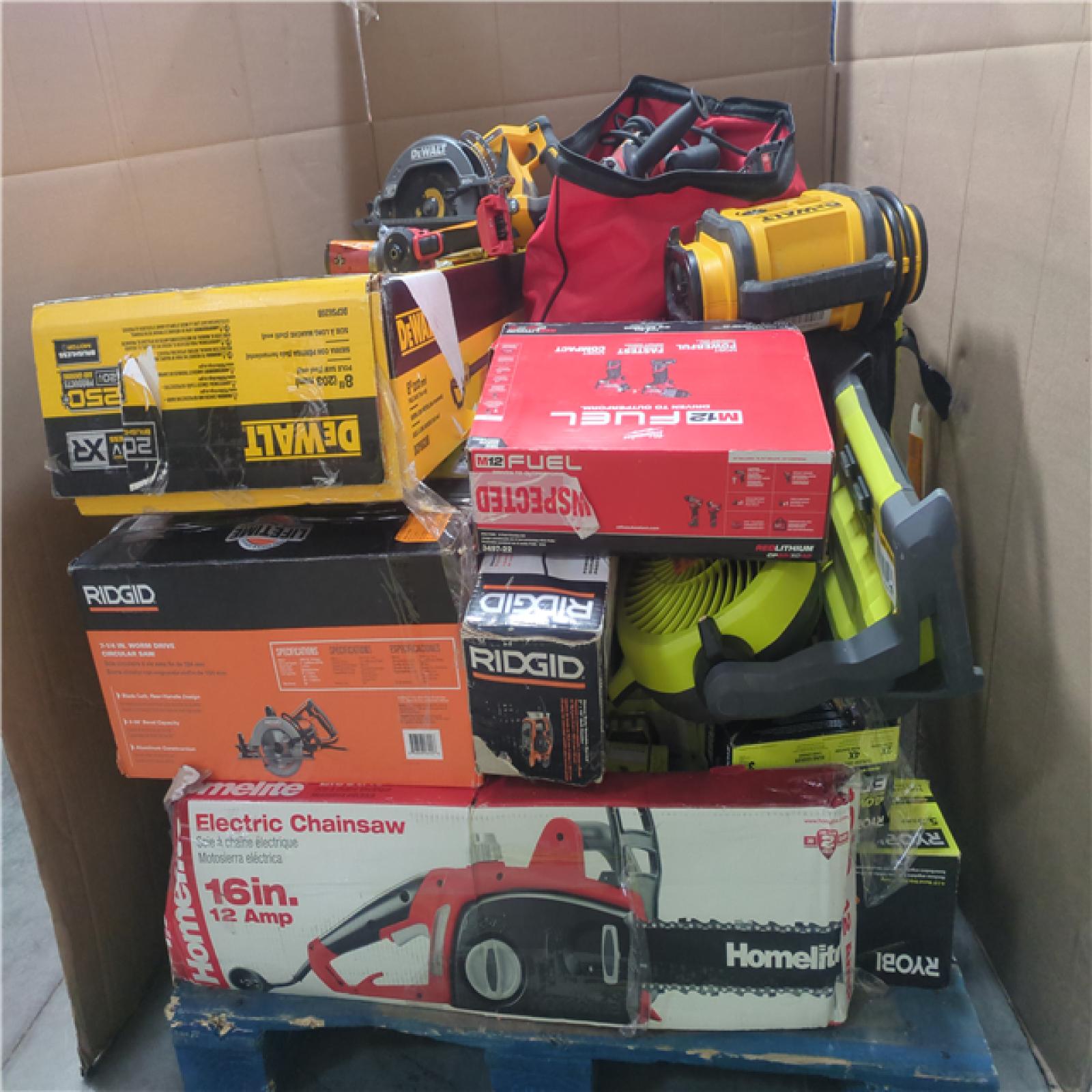 CALIFORNIA AS-IS TOOL PALLET