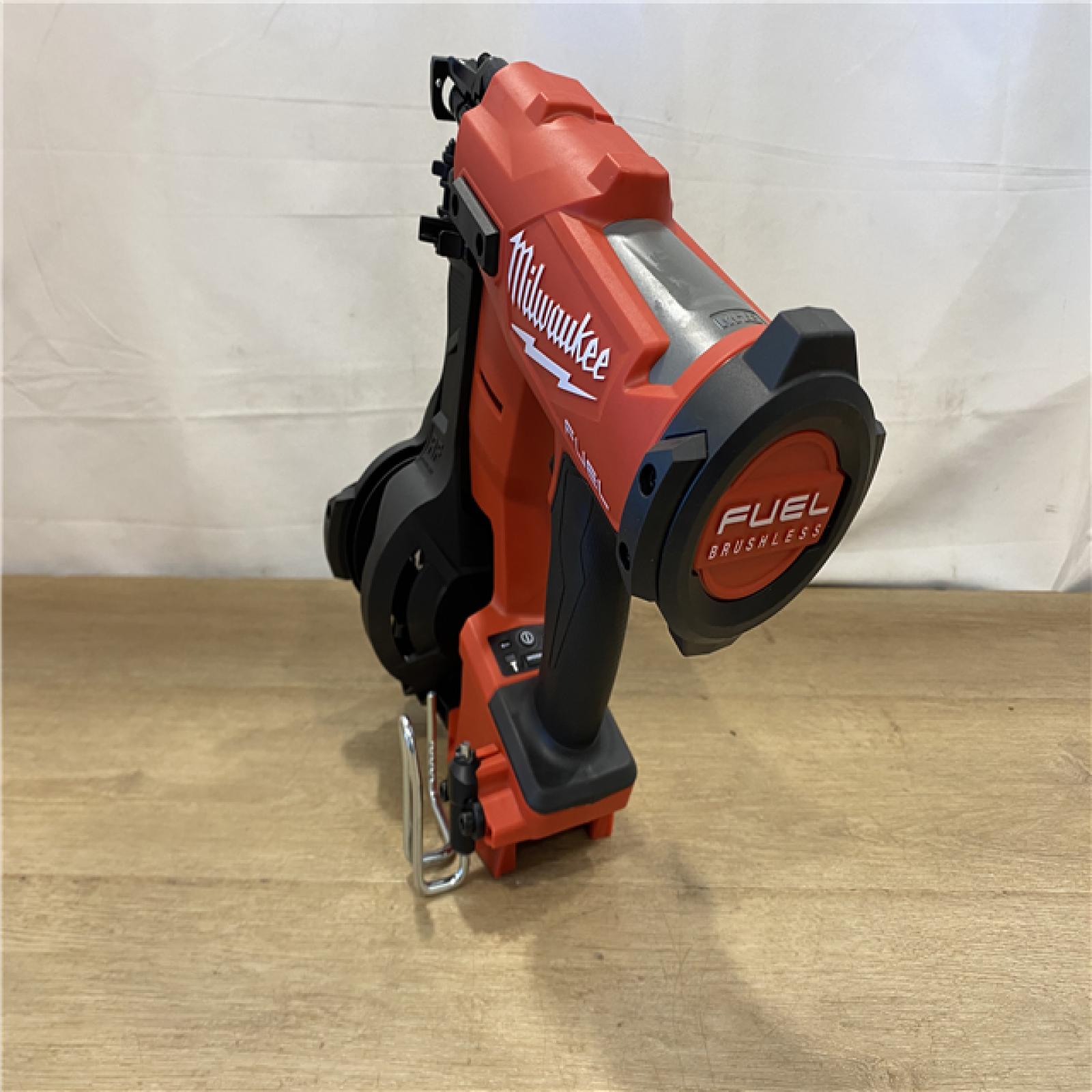 AS-IS Milwaukee FUEL 18-Volt Lithium-Ion Brushless Cordless Coil Roofing Nailer (Tool Only)
