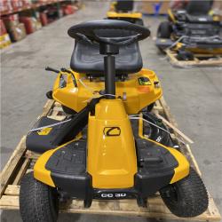 Dallas Location - As-Is Cub Cadet CC 30 in. 10.5 HP Gas Riding Lawn Mower