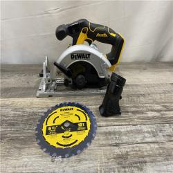 AS-IS DEWALT 20V MAX Cordless Brushless 6-1/2 in. Sidewinder Style Circular Saw (Tool Only)