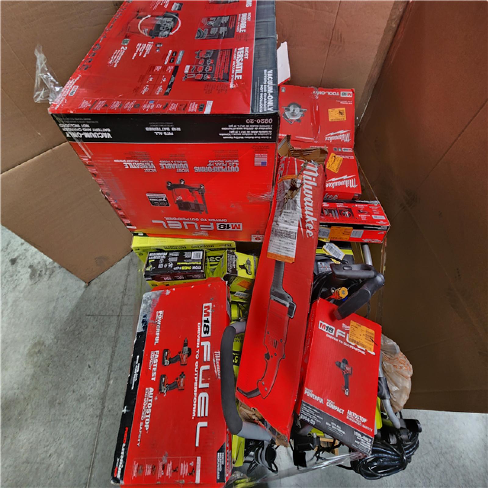 CALIFORNIA AS-IS TOOL PALLET