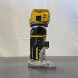 AS-IS - Dewalt 20V MAX XR Brushless Cordless Compact Router (Tool Only)