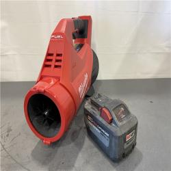 AS-IS - Milwaukee M18 FUEL 120 MPH 500 CFM 18V Brushless Cordless Battery Powered Leaf Blower Kit
