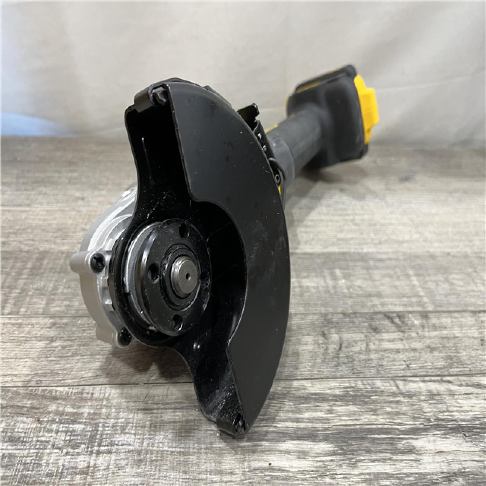 AS-IS DEWALT 20-Volt MAX Cordless Brushless 4-1/2 in. Angle Grinder with Slide Switch (Tool Only)