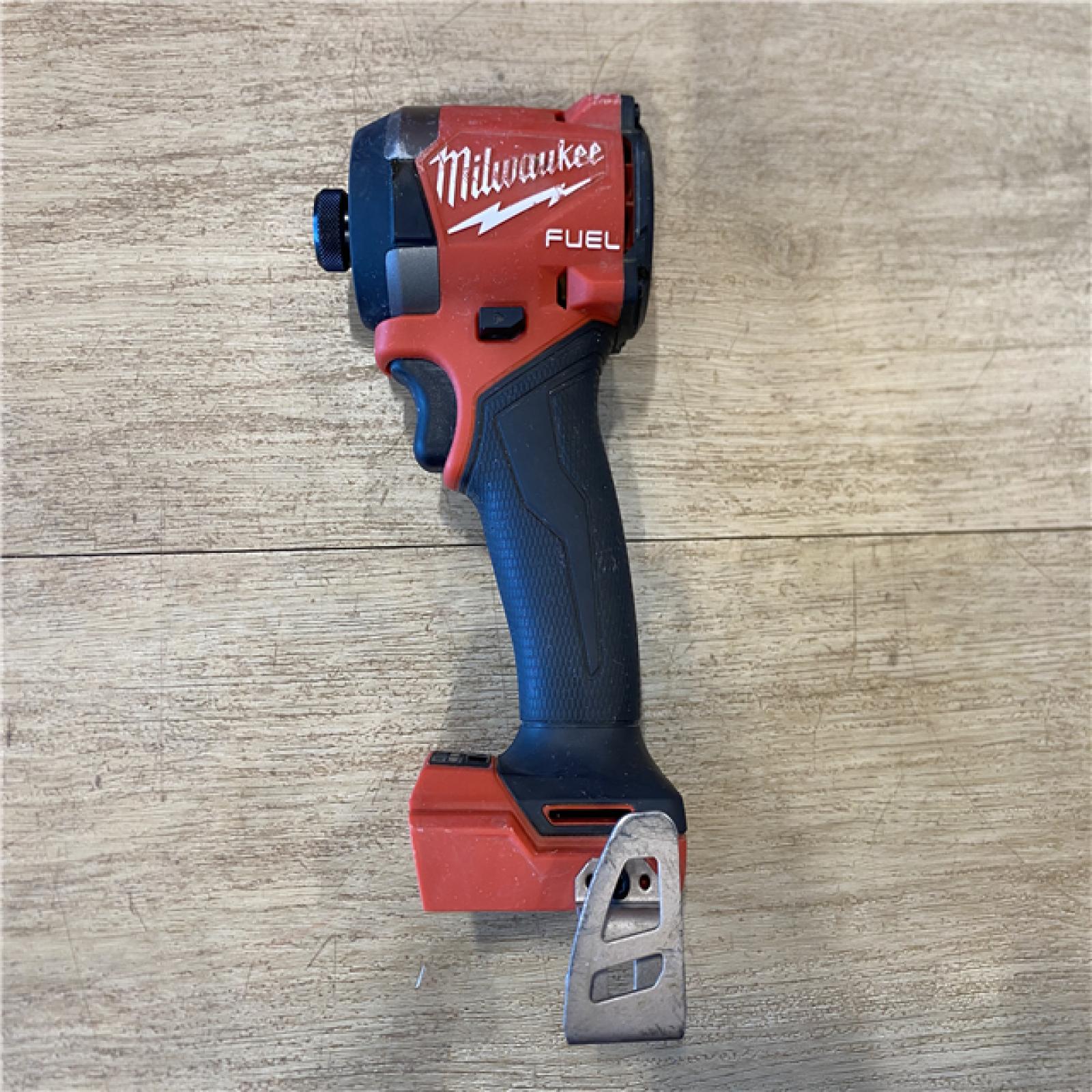 AS-IS Milwaukee FUEL 18V Lithium-Ion Brushless Cordless Hammer Drill and Impact Driver Combo Kit