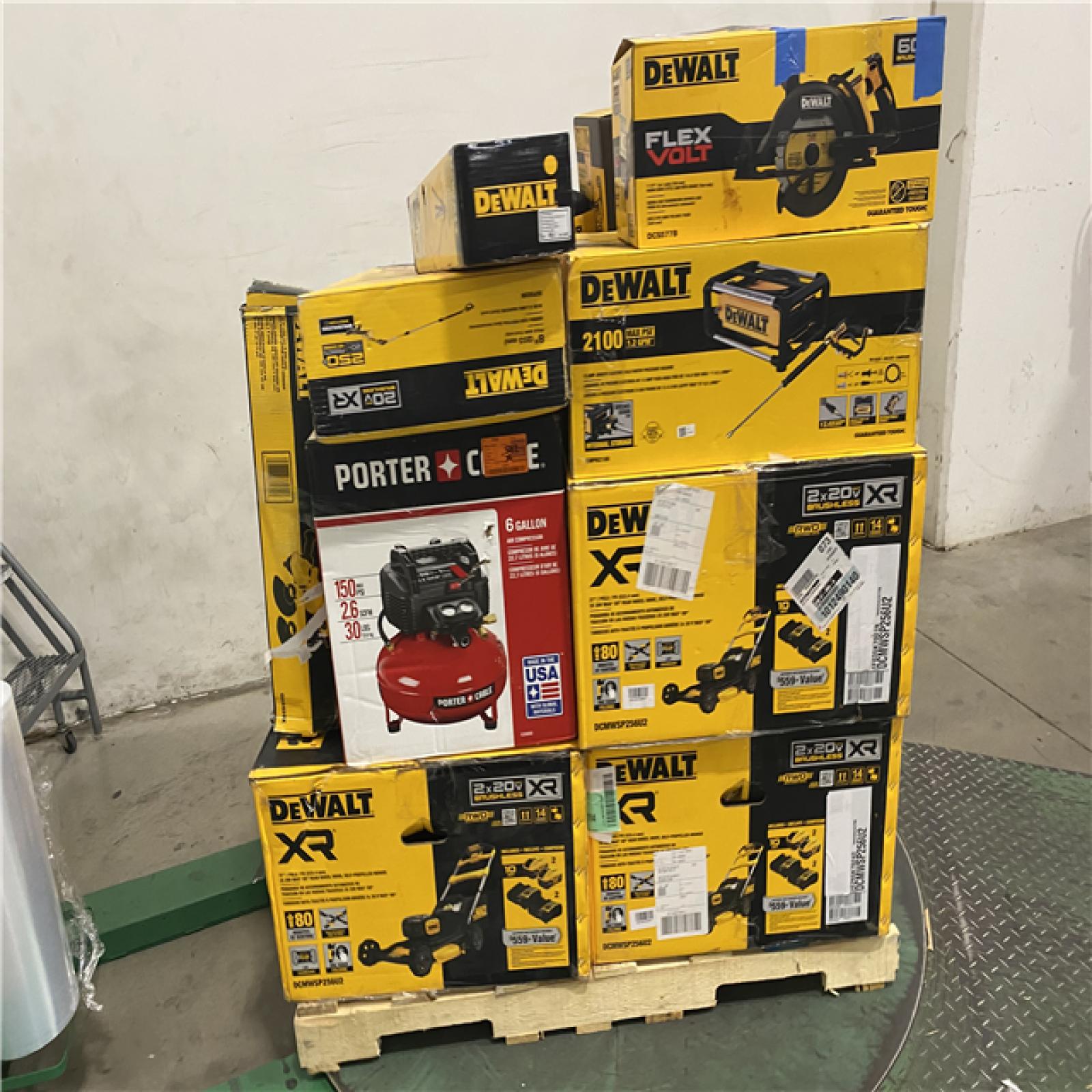 Dallas Location - As-Is DEWALT Tool Pallet