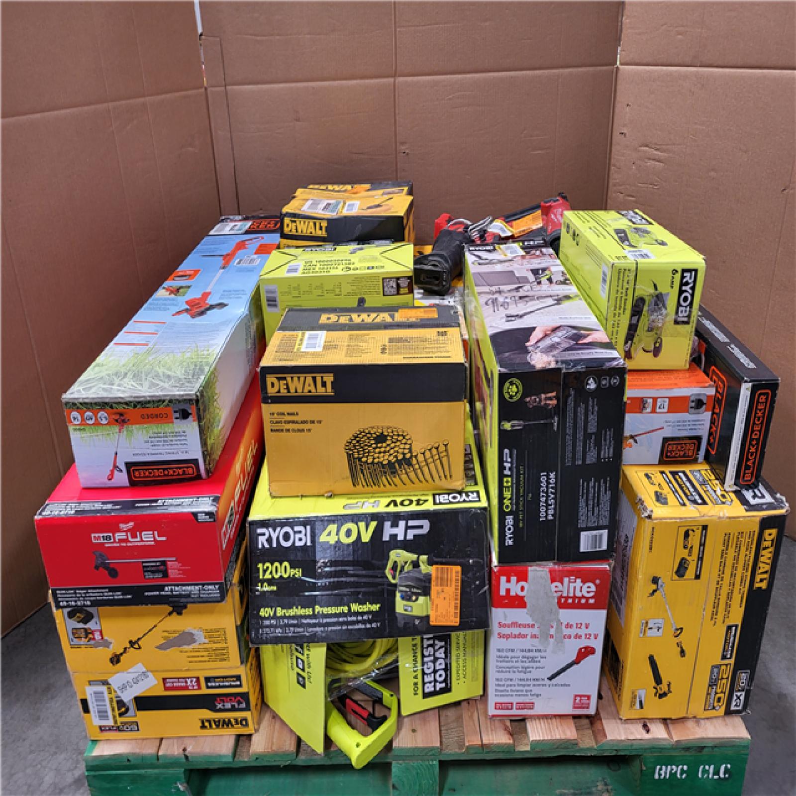 CALIFORNIA AS-IS TOOL PALLET