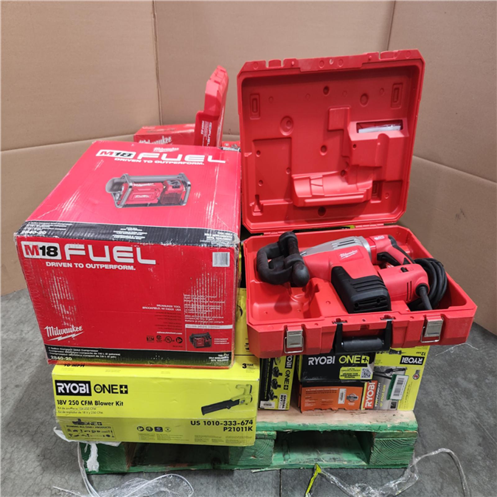 CALIFORNIA AS-IS TOOL PALLET