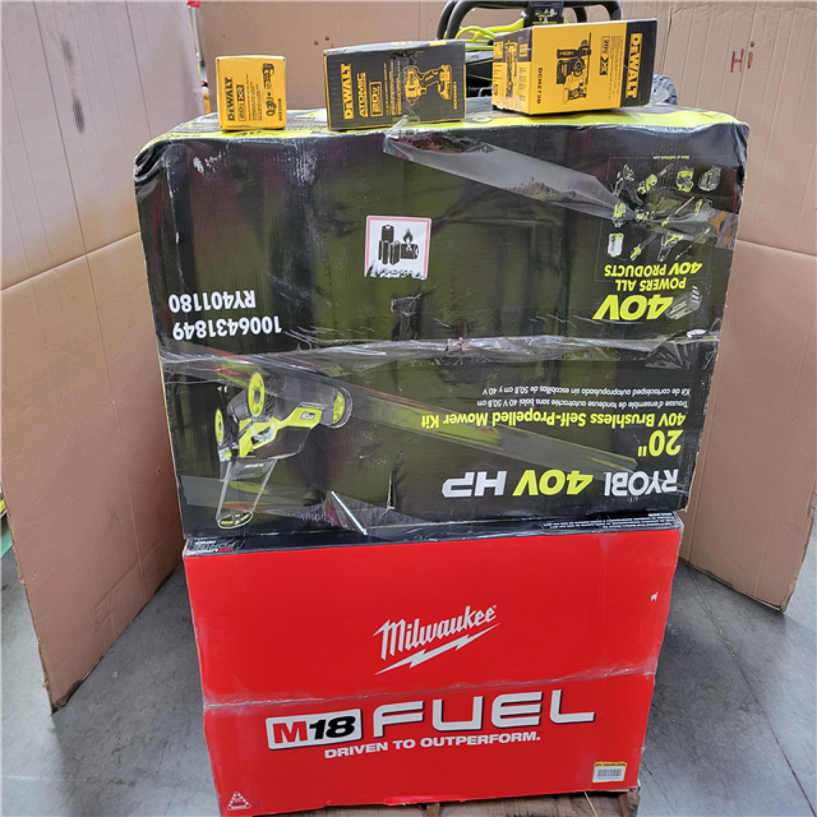 CALIFORNIA AS-IS TOOL PALLET