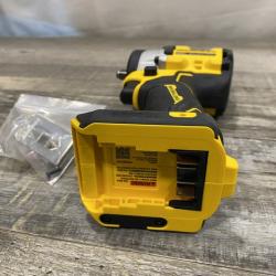 AS-IS DEWALT ATOMIC 20V MAX Cordless Brushless 3/8 in.Variable Speed Impact Wrench (Tool Only)