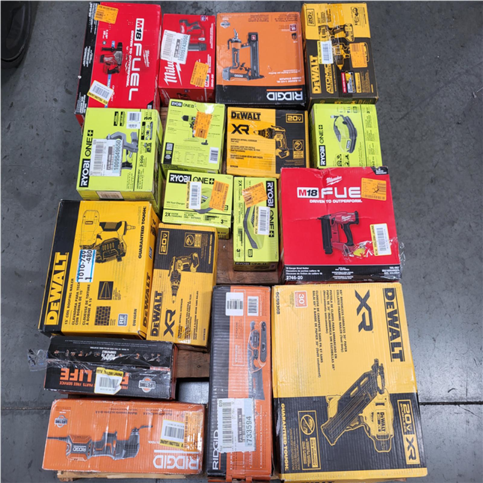 CALIFORNIA AS-IS TOOL PALLET