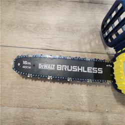 AS-IS- DEWALT FLEXVOLT 60V MAX 16in. Brushless Cordless Battery Powered Chainsaw Kit