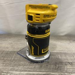 AS-IS DEWALT 20V MAX XR Cordless Brushless Fixed Base Compact Router (Tool Only)