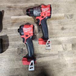 HOUSTON LOCATION - AS-IS MILWAUKEE FUEL 18V Lithium-Ion Brushless Cordless Hammer Drill and Impact Driver Combo Kit (2-Tool) with 2 Batteries