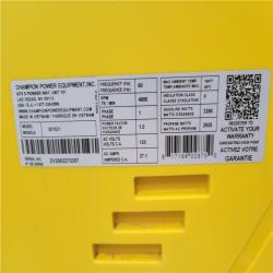 CALIFORNIA AS-IS CHAMPION PORTABLE GENERATOR 4500