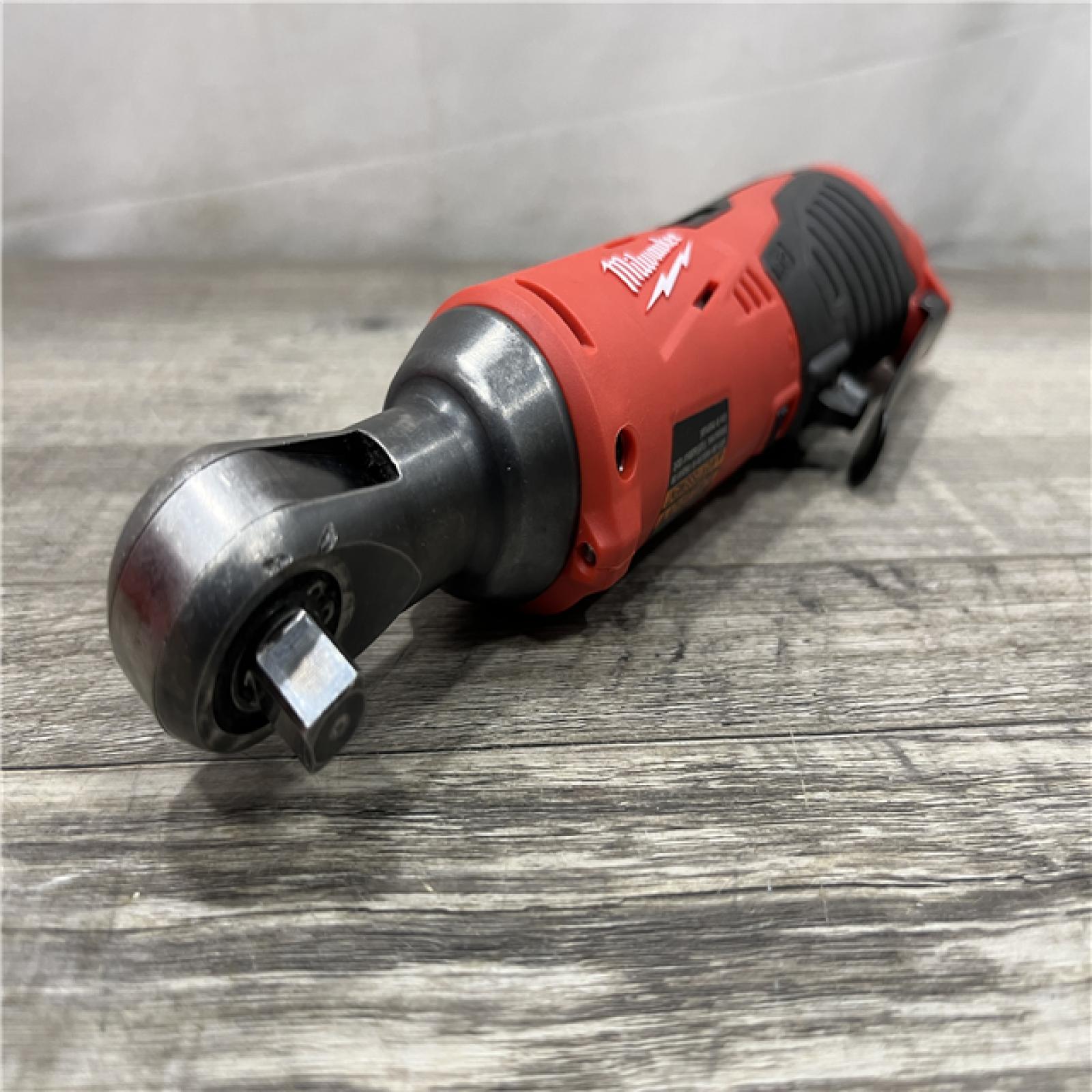 AS-IS Milwaukee 12V Lithium-Ion Cordless 3/8 in. Ratchet (Tool-Only)