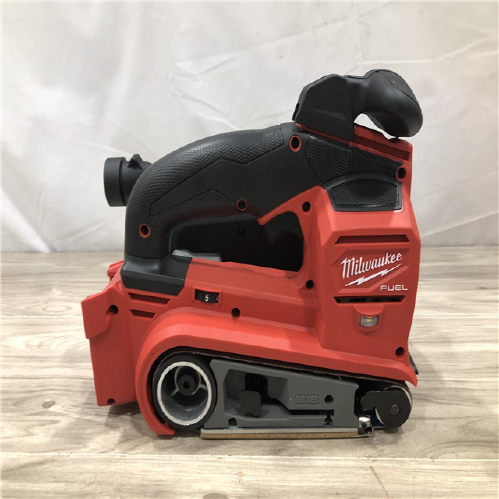 AS-IS Milwaukee M18 FUEL 18-Volt Lithium-Ion Cordless Belt Sander (Tool-Only)