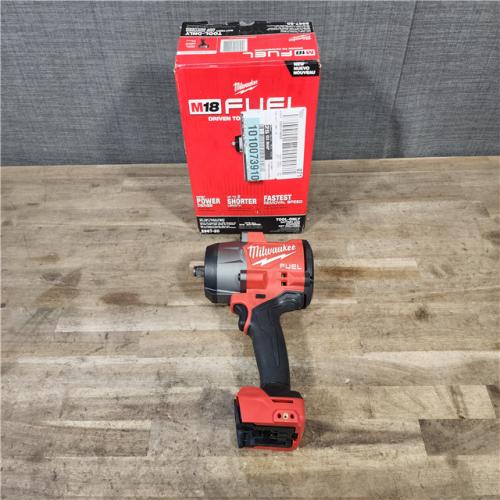 HOUSTON LOCATION - AS-IS Milwaukee M18 FUEL 18V Lithium-Ion Brushless Cordless 1/2 in. Impact Wrench with Friction Ring (Tool-Only)