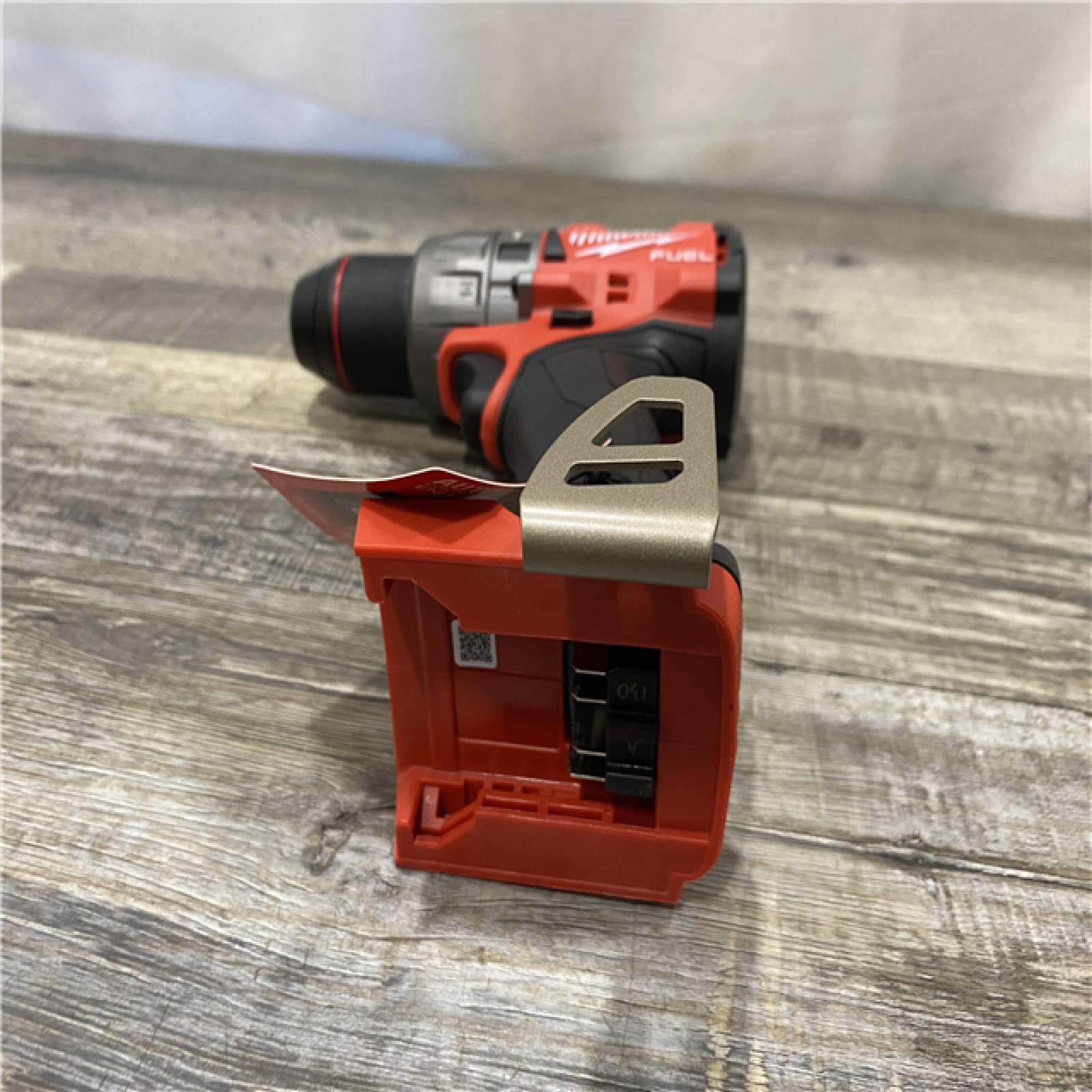 AS-IS Milwaukee FUEL 18V Lithium-Ion Brushless Cordless 1/2 in. Hammer Drill/Driver (Tool-Only)